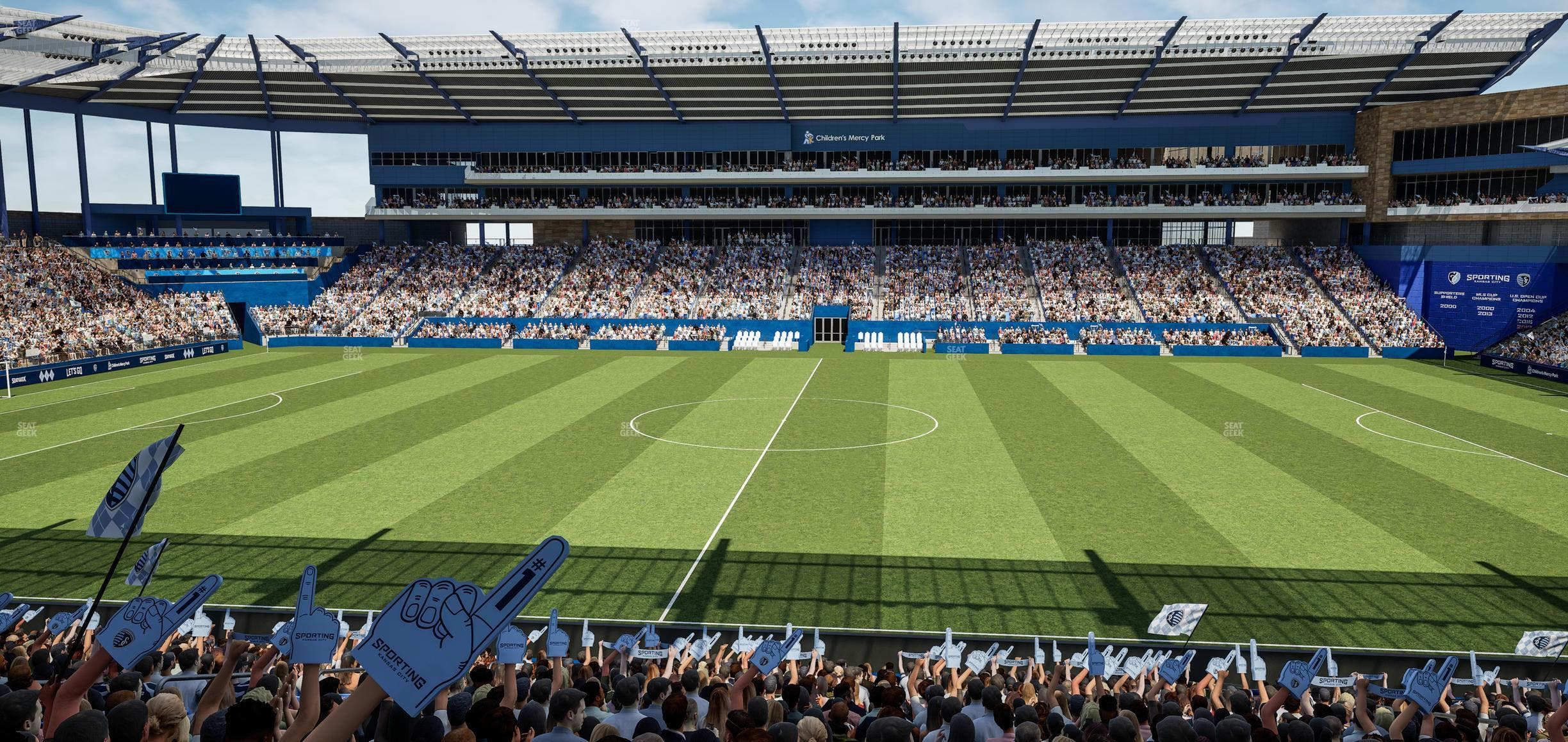 Children's Mercy Park - Section 130 Seat View