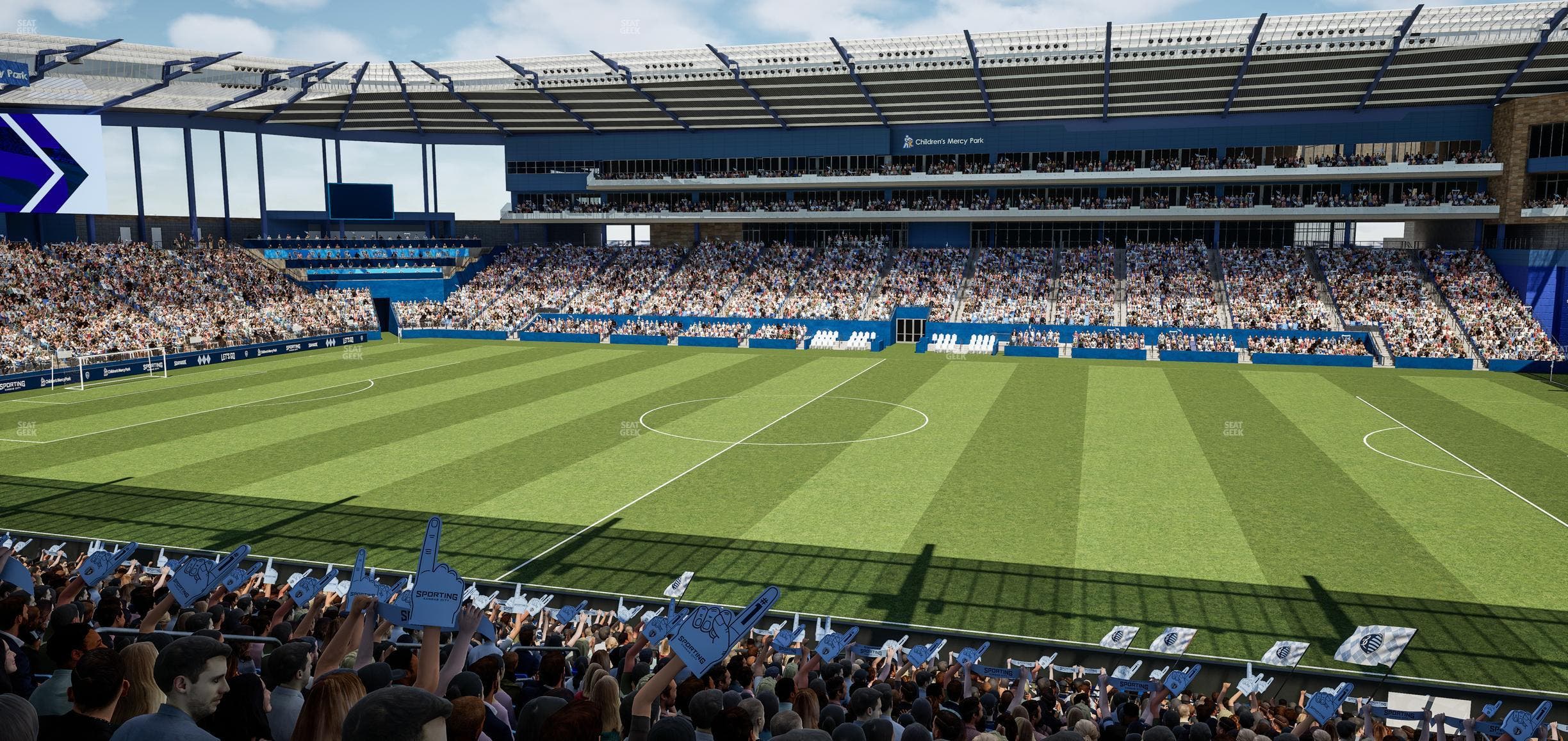 Children's Mercy Park - Section 131 Seat View