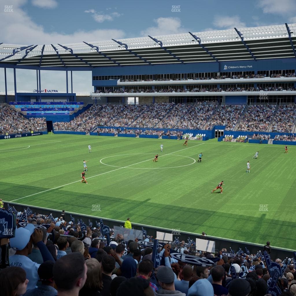 Children's Mercy Park - Section 132 Seat View