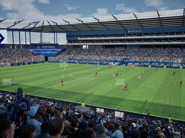 Children's Mercy Park - Section 132 Seat View