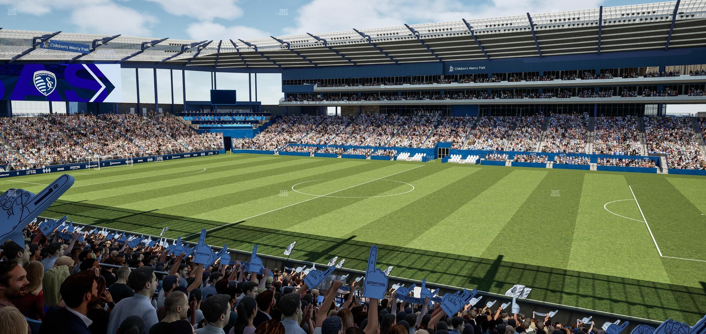 Children's Mercy Park - Section 132 Seat View
