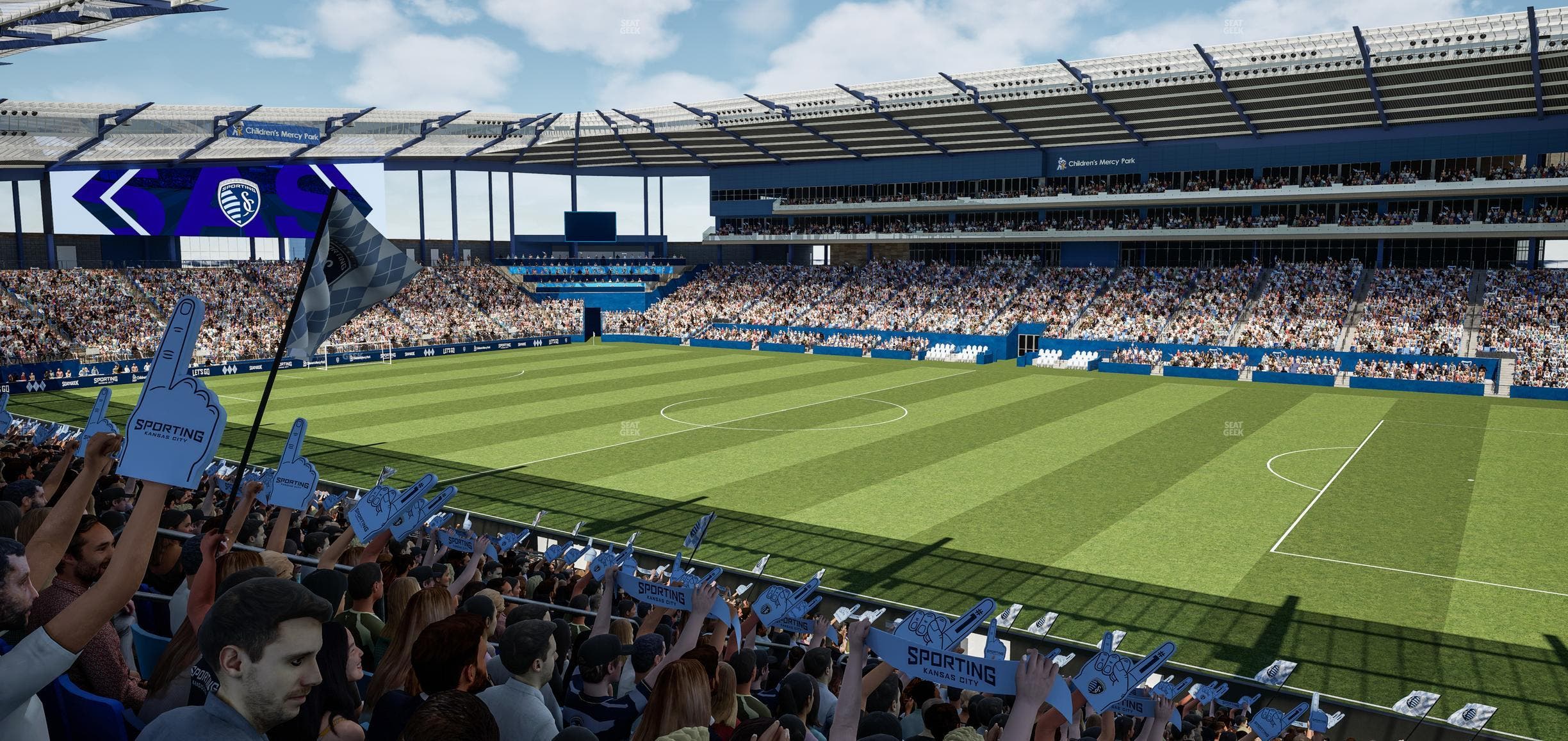 Children's Mercy Park - Section 133 Seat View