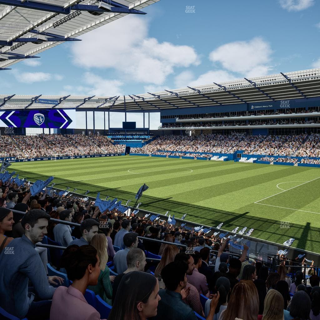 Children's Mercy Park - Section 134 Seat View