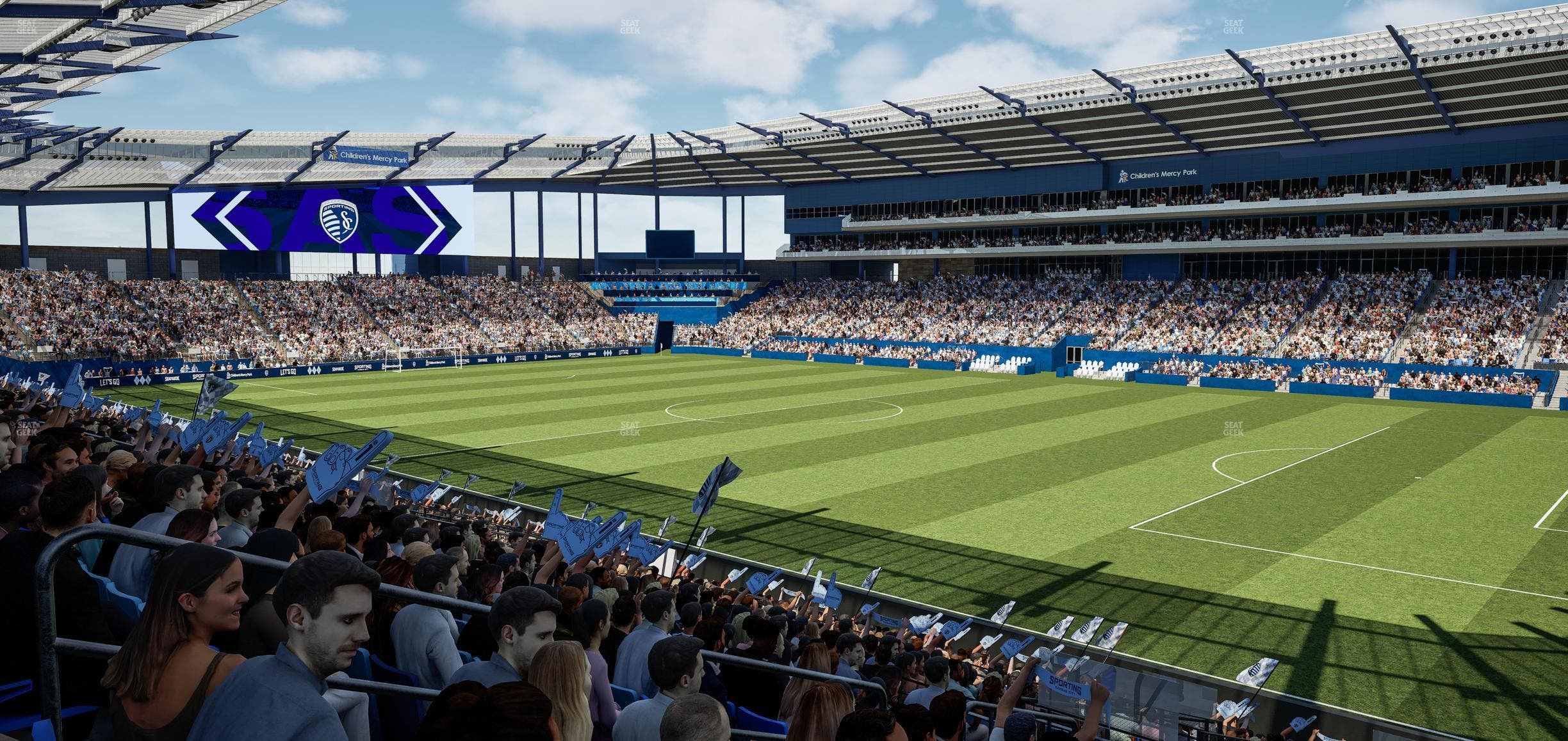 Children's Mercy Park - Section 134 Seat View