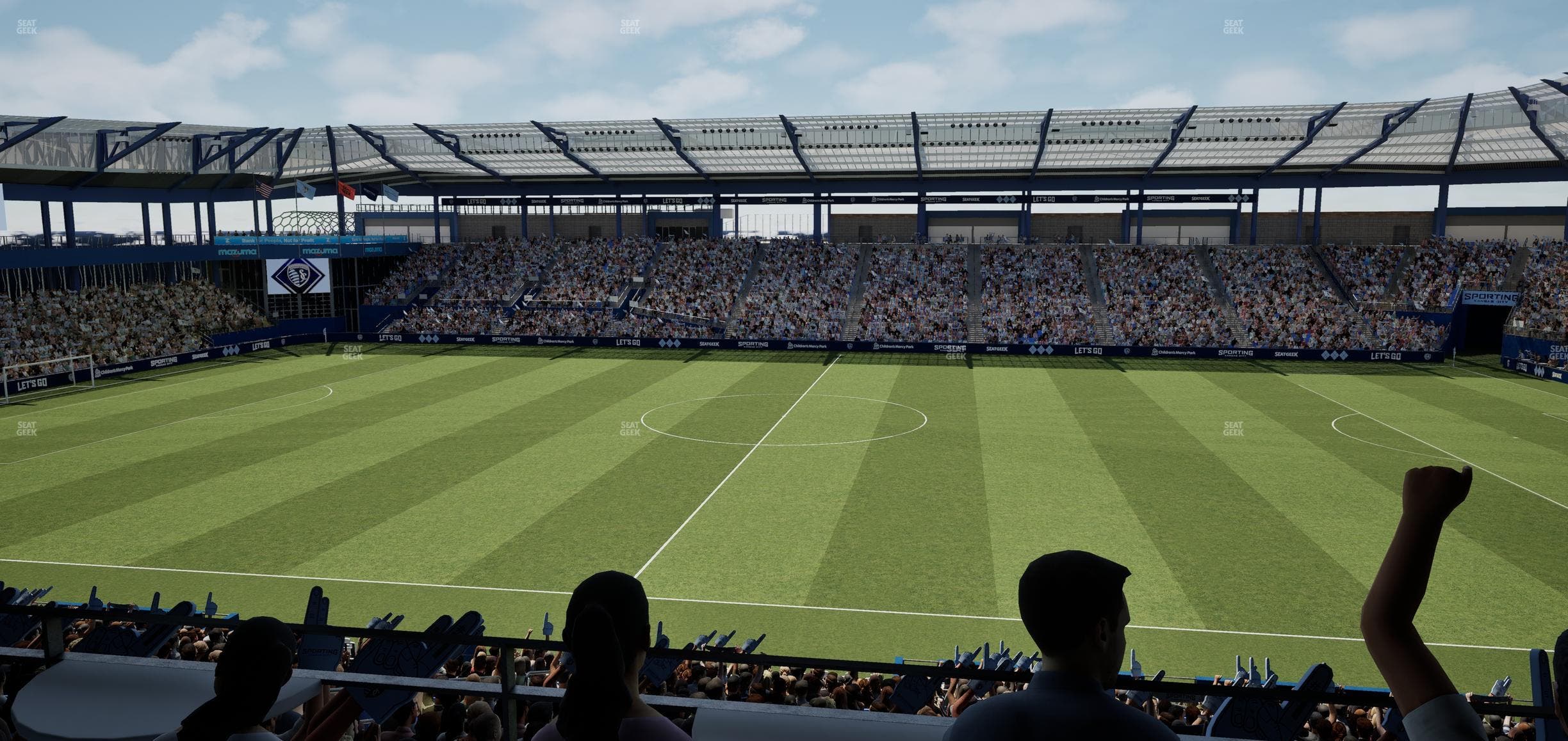 Children's Mercy Park - Section Blue Kc Suite Seat View