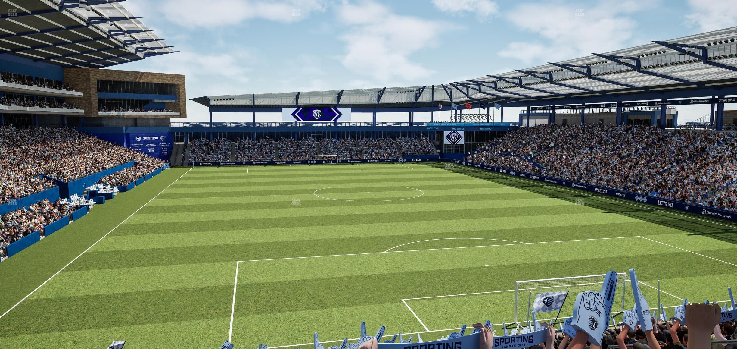 Children's Mercy Park - Section Ga South Stand Ada Seat View