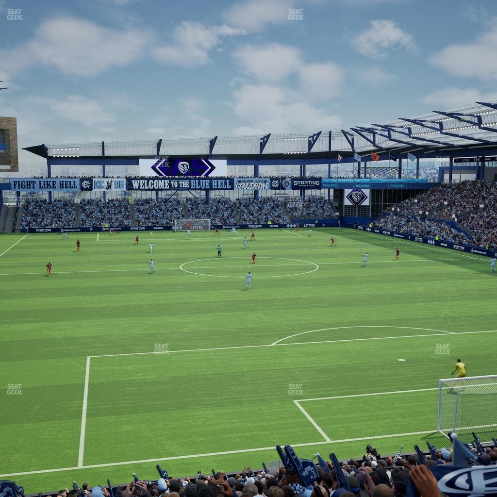 Children's Mercy Park - Section Ga South Stand Ada Seat View