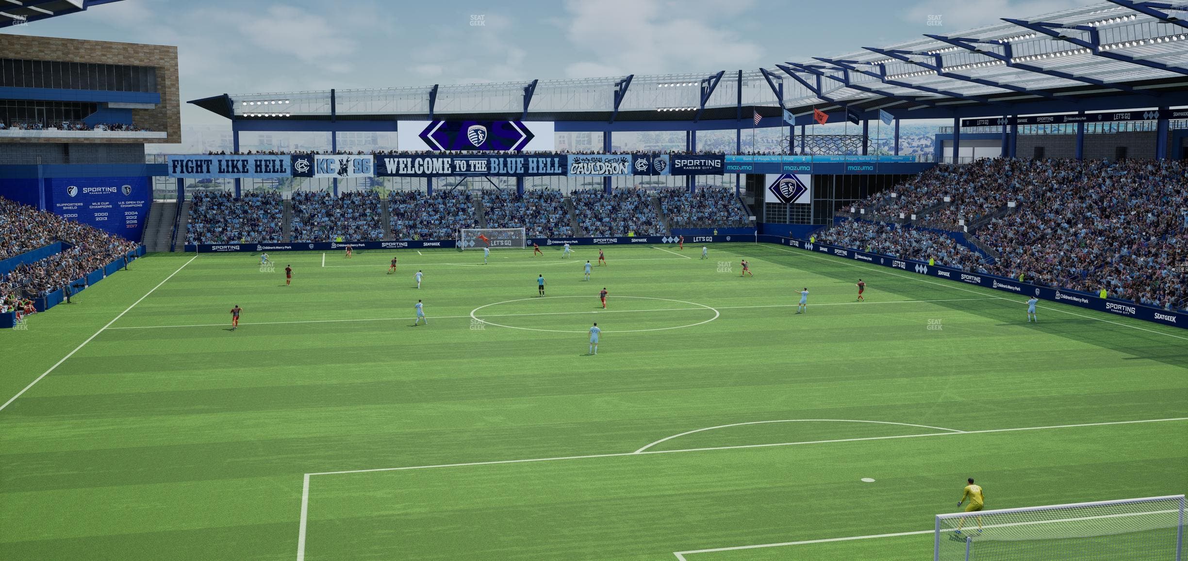 Children's Mercy Park - Section Ga South Stand Ada Seat View