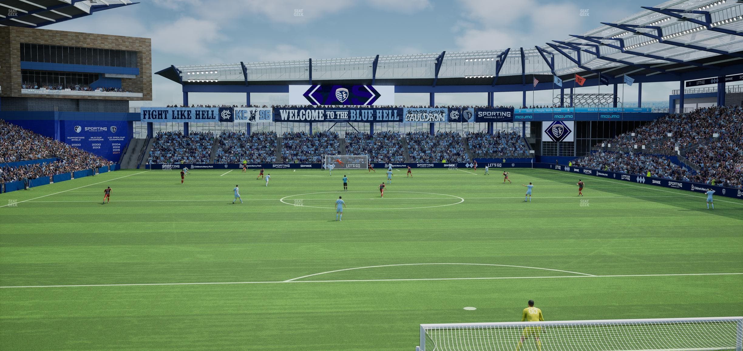 Children's Mercy Park - Section Ga South Stand Seat View