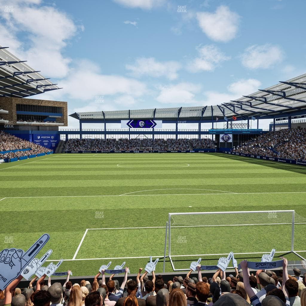 Children's Mercy Park - Section Ga South Stand Seat View