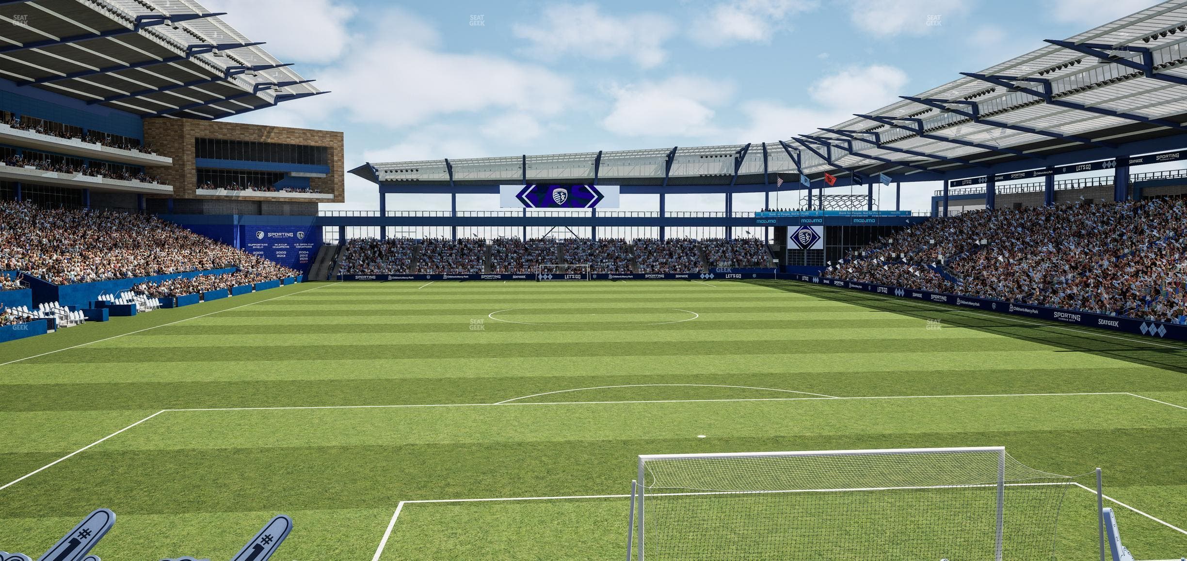 Children's Mercy Park - Section Ga South Stand Seat View