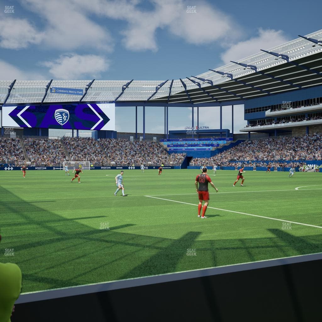 Children's Mercy Park - Section Ga Supporter Stand Seat View