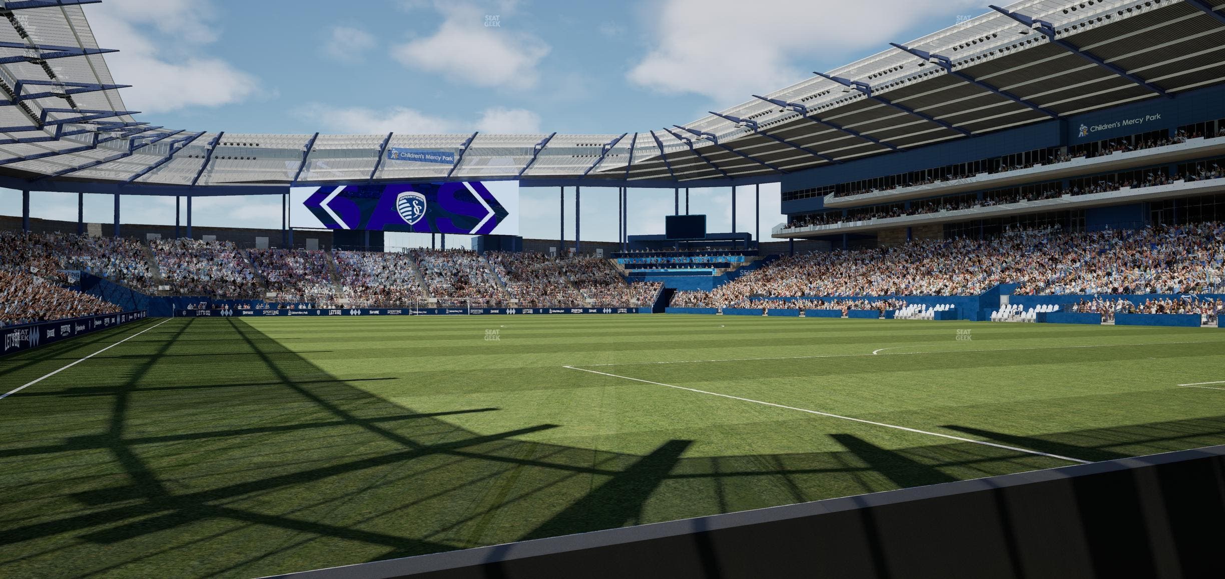 Children's Mercy Park - Section Ga Supporter Stand Seat View