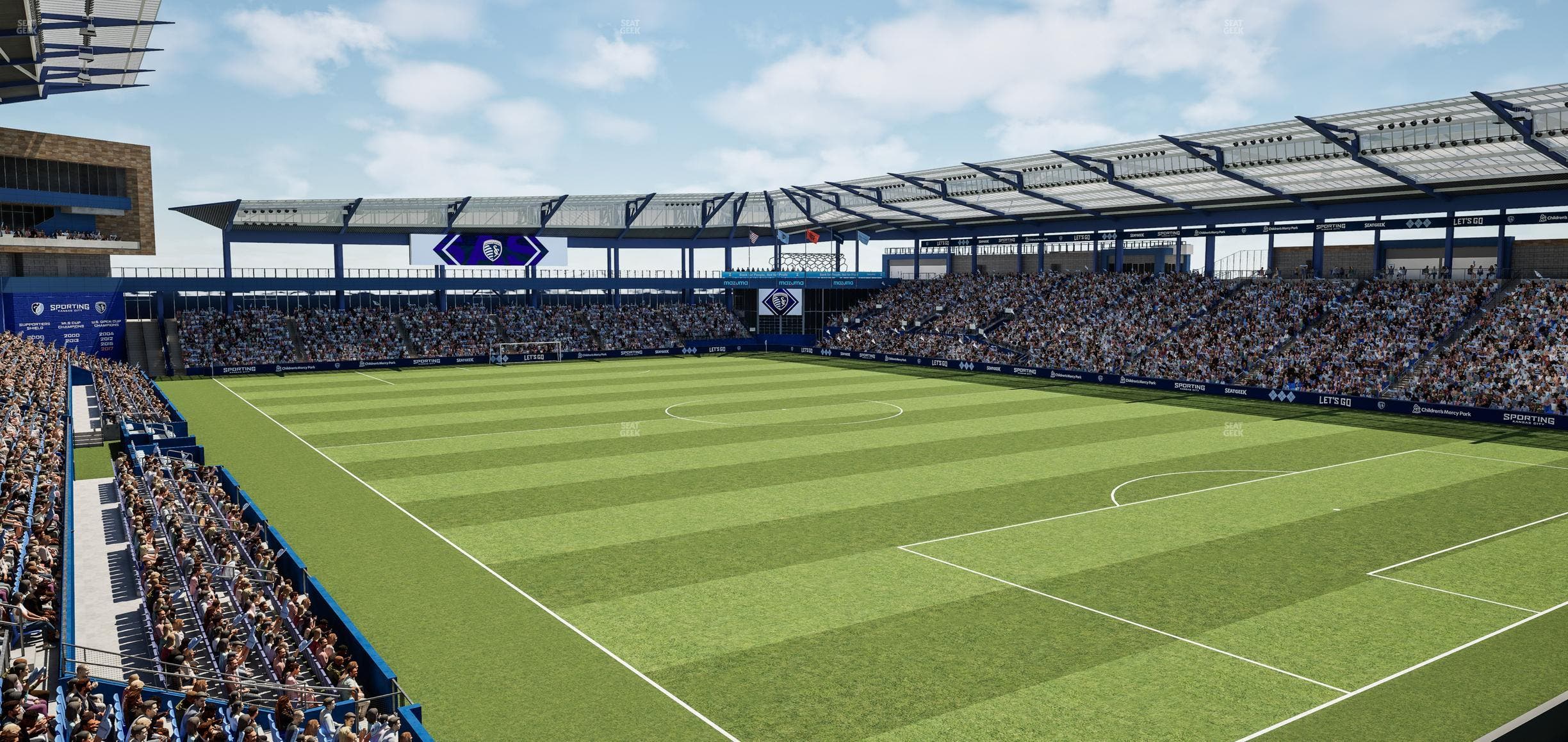 Children's Mercy Park - Section Michelob Ultra Deck Seat View