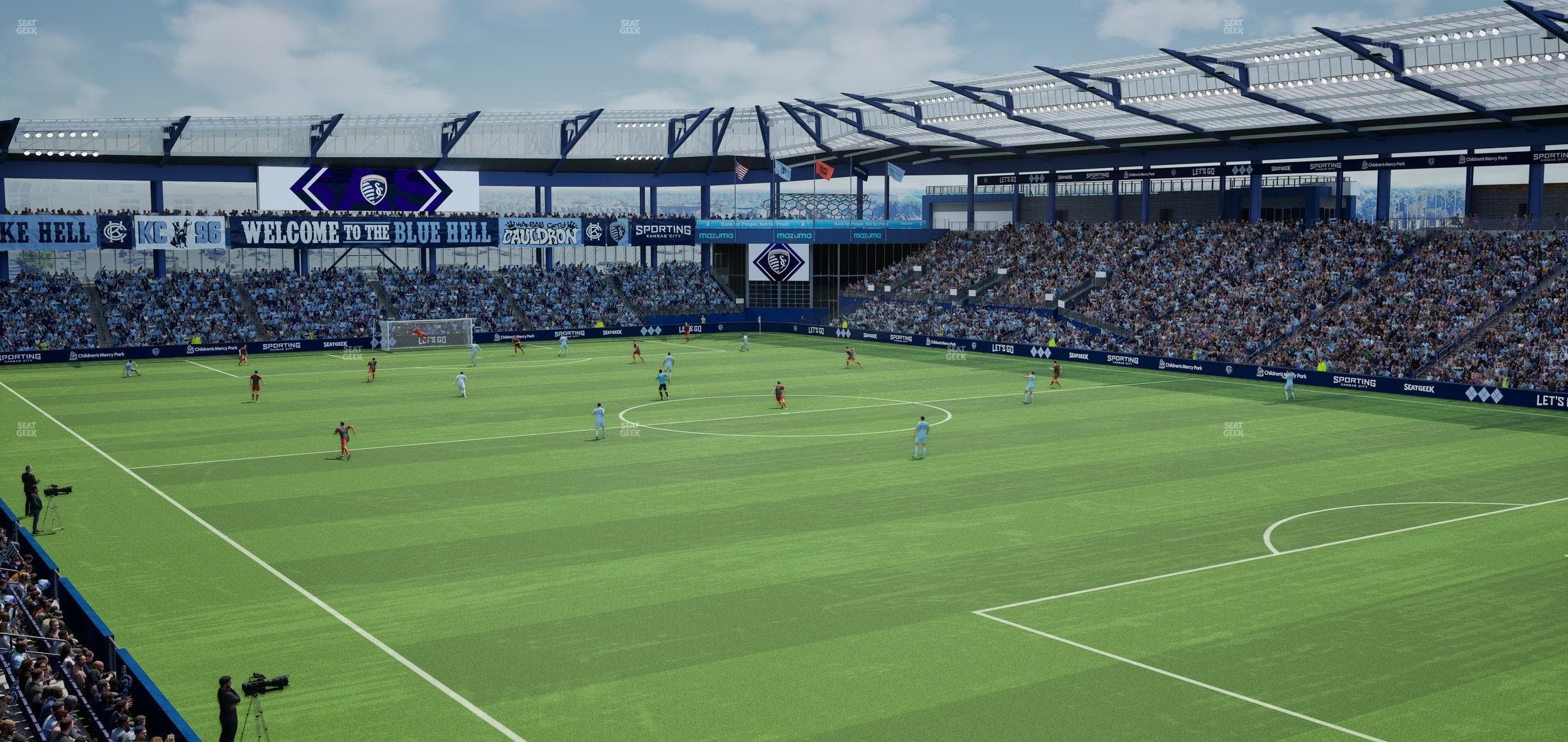 Children's Mercy Park - Section Michelob Ultra Deck Seat View