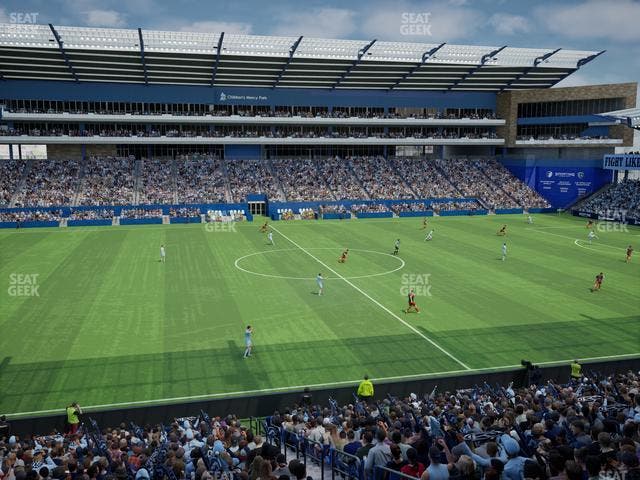 Children's Mercy Park - Section Premier Terrace Tables East Seat View