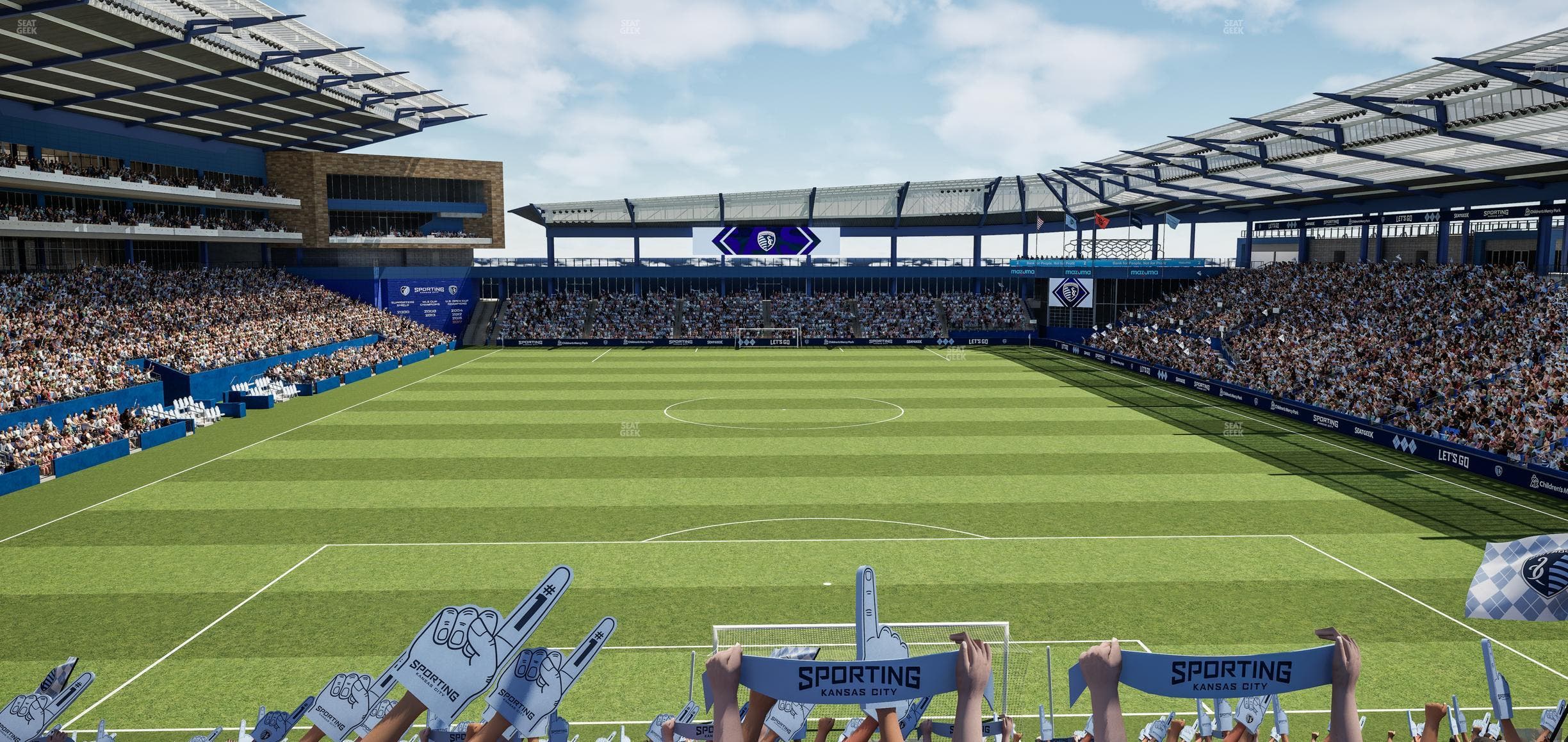 Children's Mercy Park - Section Premier Terrace Tables South Seat View