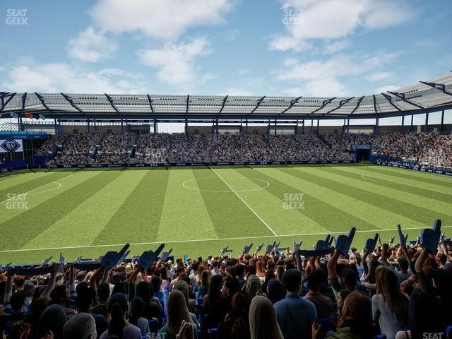 Children's Mercy Park - Section Shield Club 106 Seat View