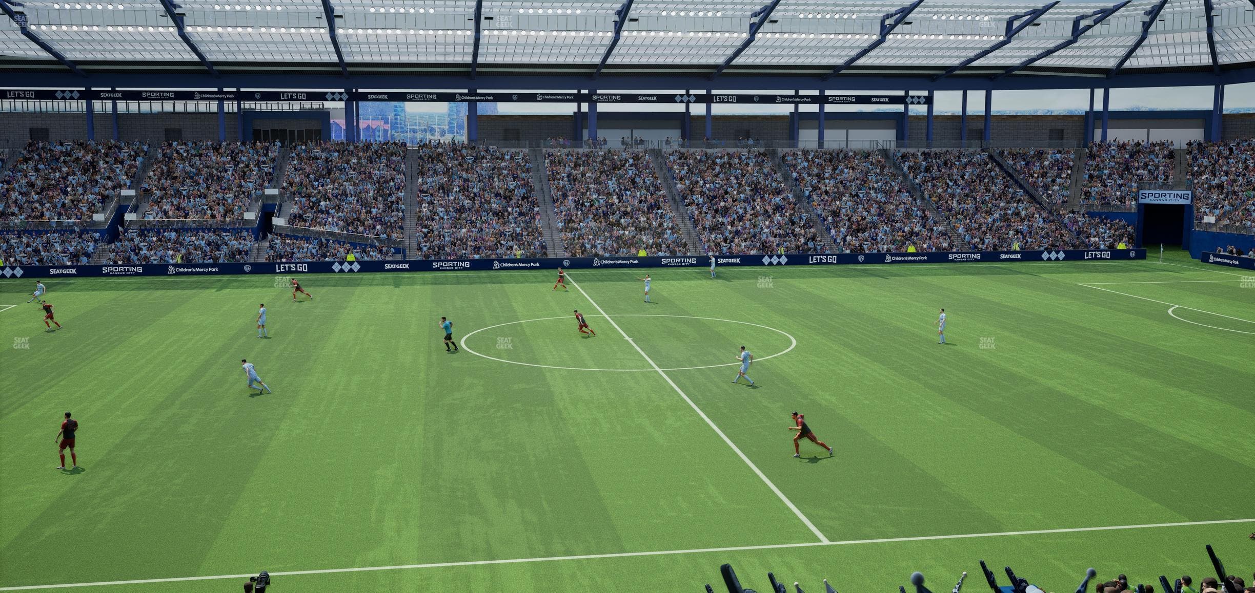 Children's Mercy Park - Section Shield Club 106 Seat View