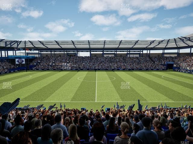 Children's Mercy Park - Section Shield Club 107 Seat View