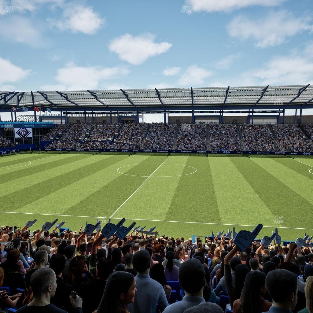 Children's Mercy Park - Section Shield Club 108 Seat View