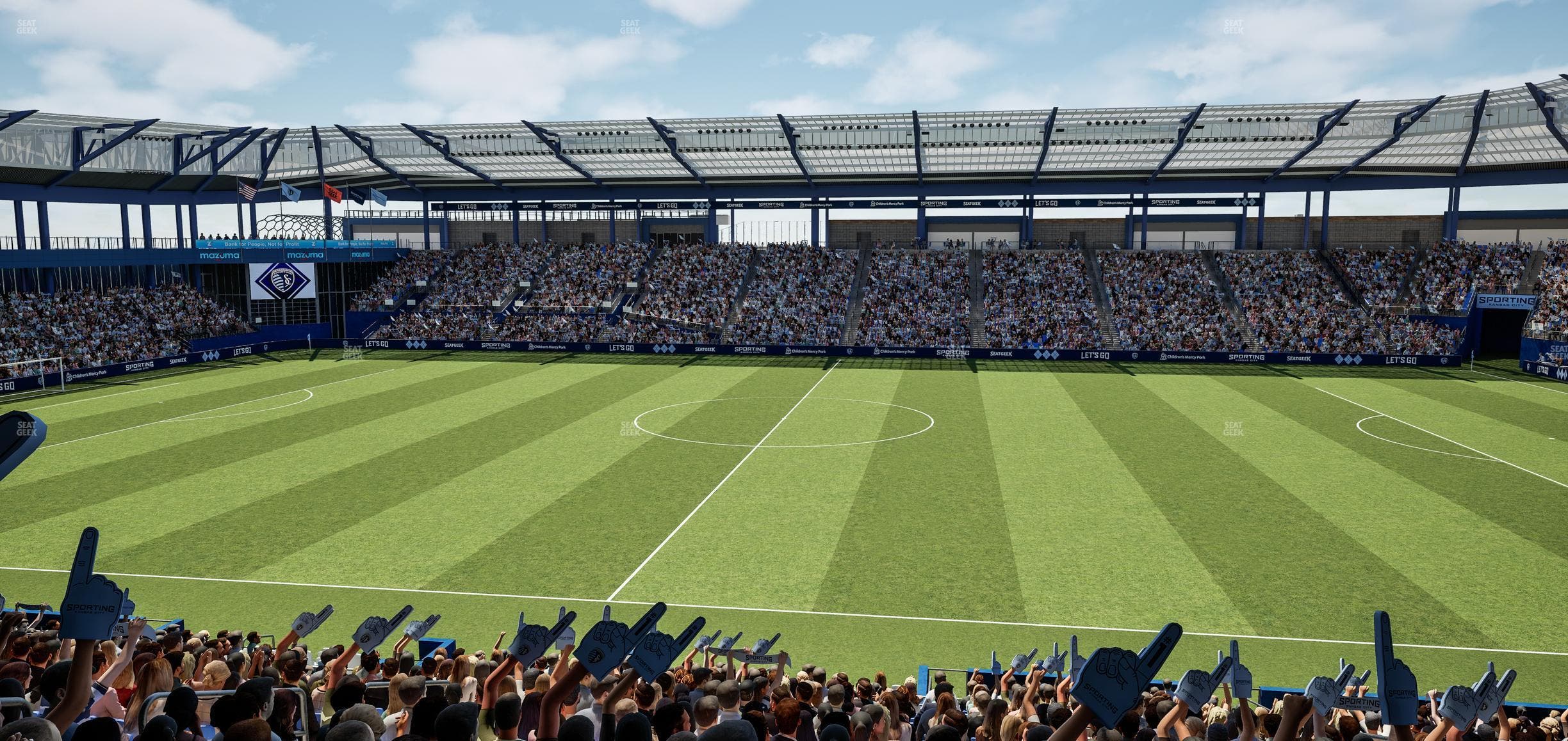 Children's Mercy Park - Section Shield Club 108 Seat View