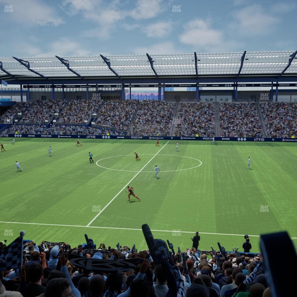 Children's Mercy Park - Section Shield Club 108 Seat View