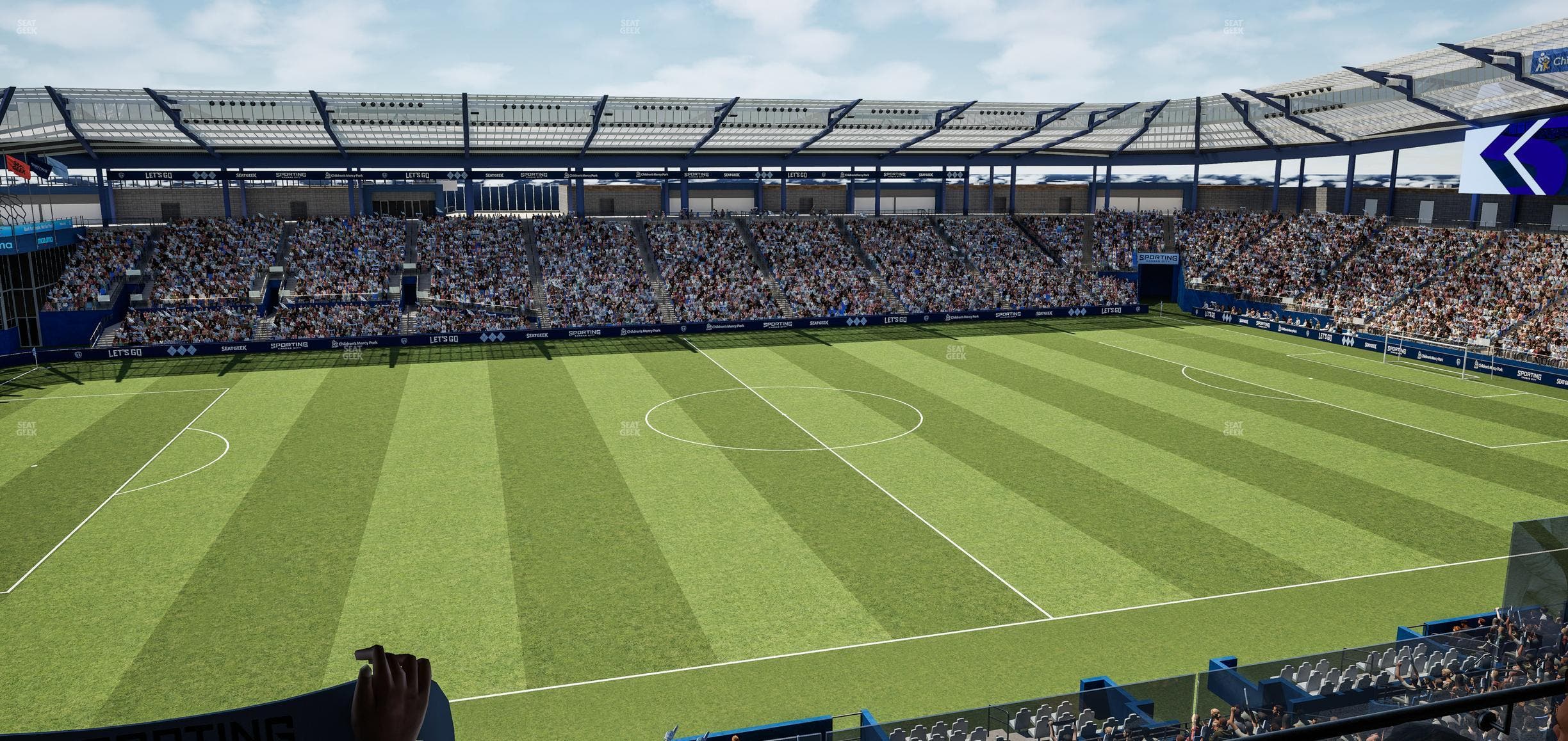 Children's Mercy Park - Section Suite 408 Seat View