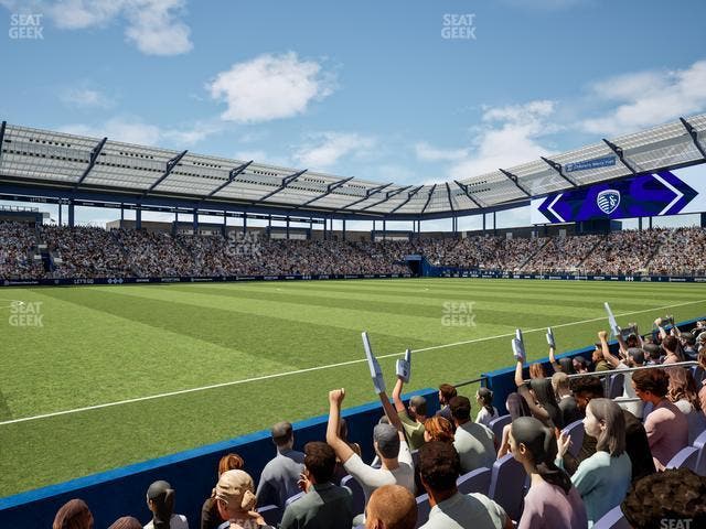 Children's Mercy Park - Section U M B Field Club 1 Seat View