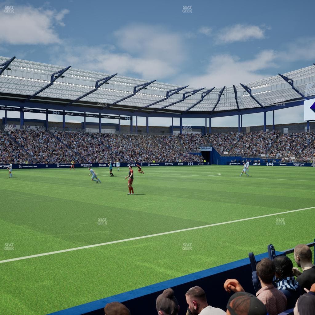 Children's Mercy Park - Section U M B Field Club 1 Seat View