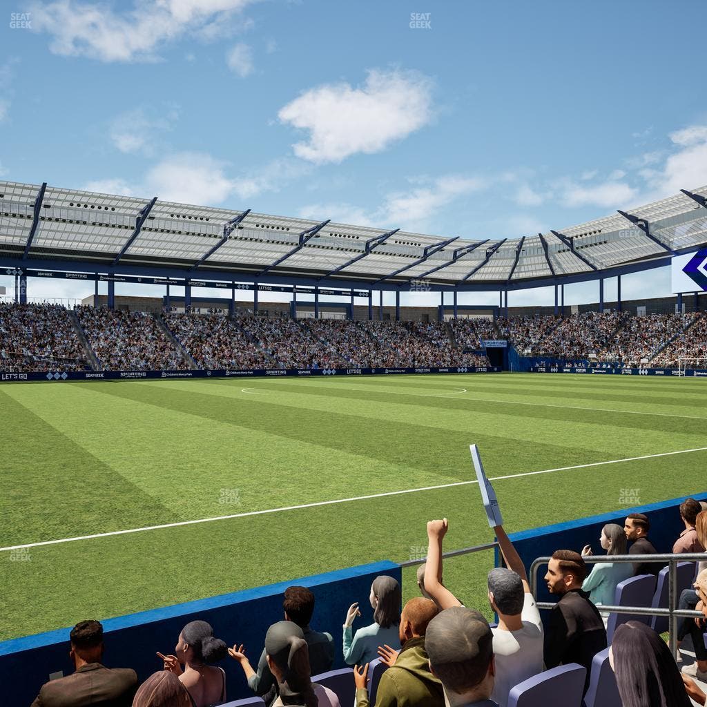 Children's Mercy Park - Section U M B Field Club 2 Seat View