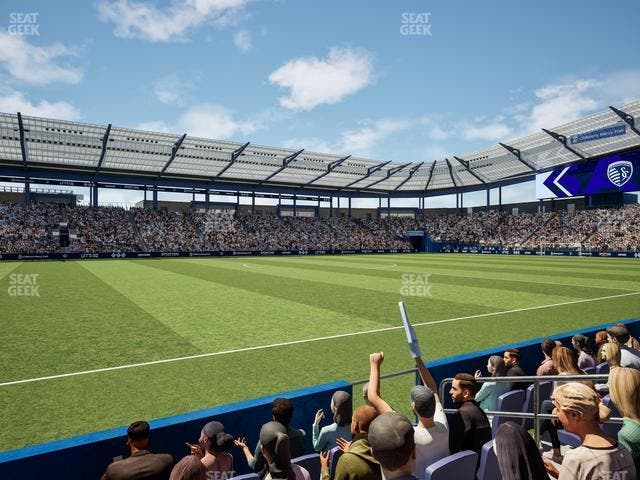 Children's Mercy Park - Section U M B Field Club 2 Seat View