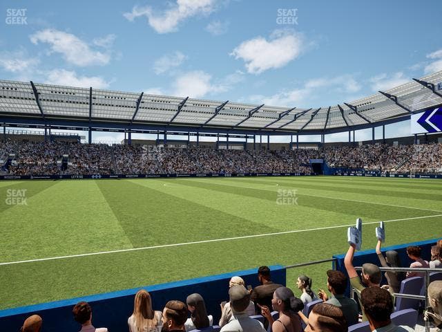 Children's Mercy Park - Section U M B Field Club 3 Seat View