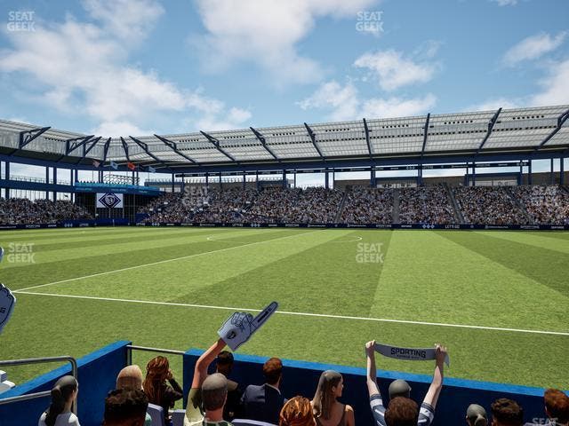 Children's Mercy Park - Section U M B Field Club 5 Seat View