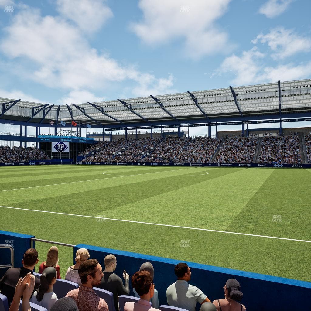 Children's Mercy Park - Section U M B Field Club 6 Seat View