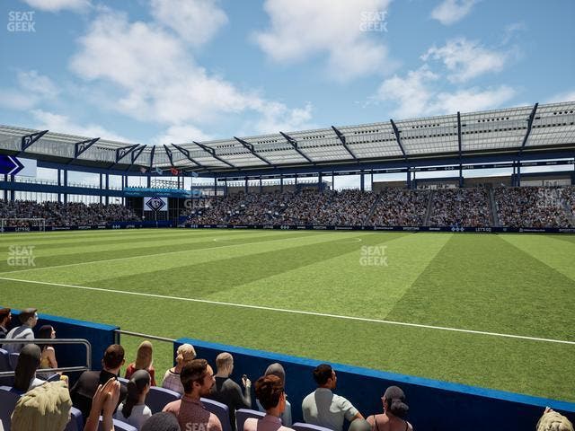 Children's Mercy Park - Section U M B Field Club 6 Seat View