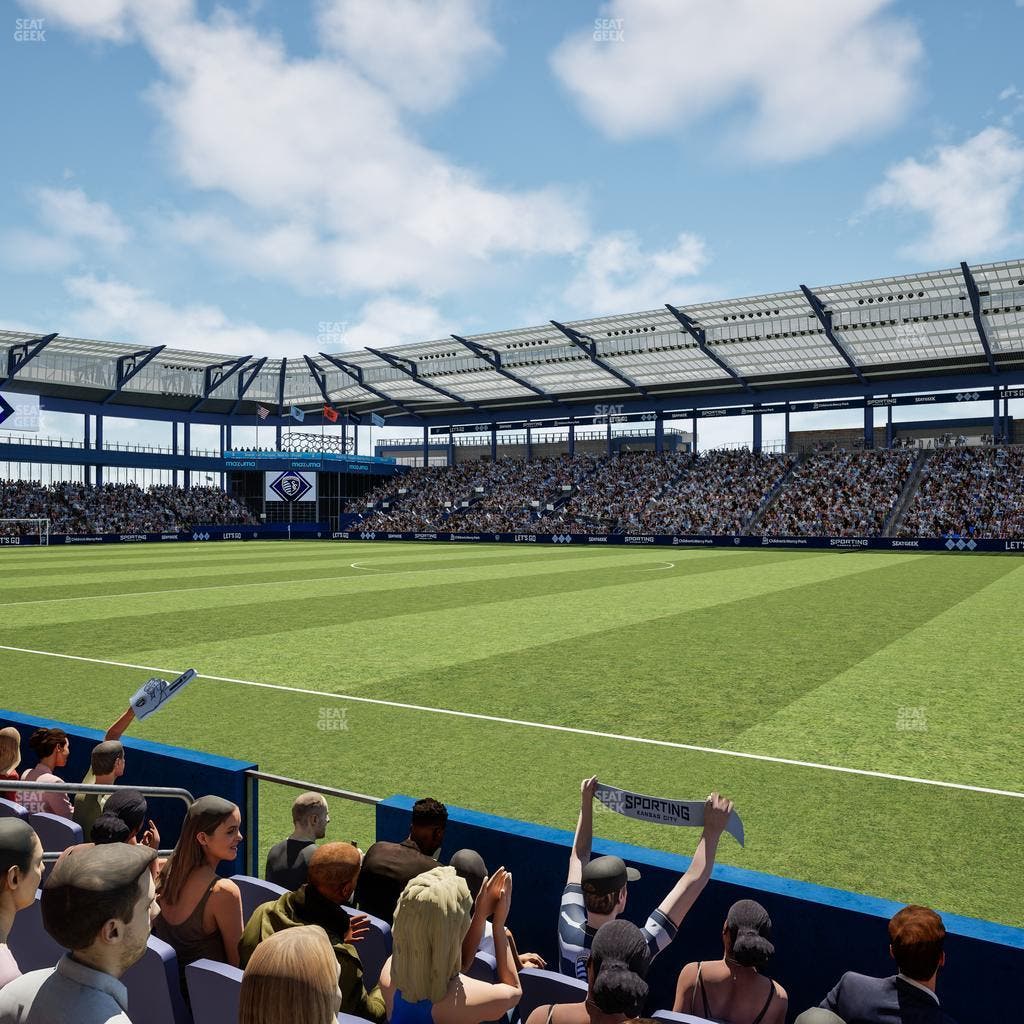 Children's Mercy Park - Section U M B Field Club 7 Seat View