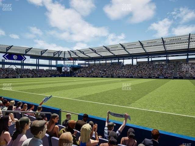 Children's Mercy Park - Section U M B Field Club 7 Seat View