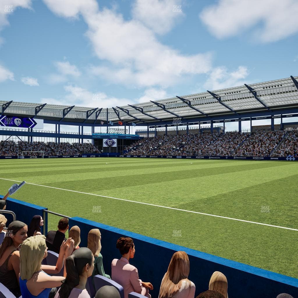 Children's Mercy Park - Section U M B Field Club 8 Seat View