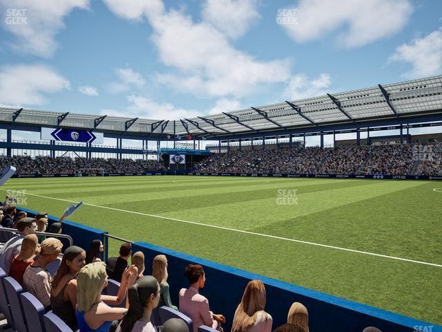 Children's Mercy Park - Section U M B Field Club 8 Seat View