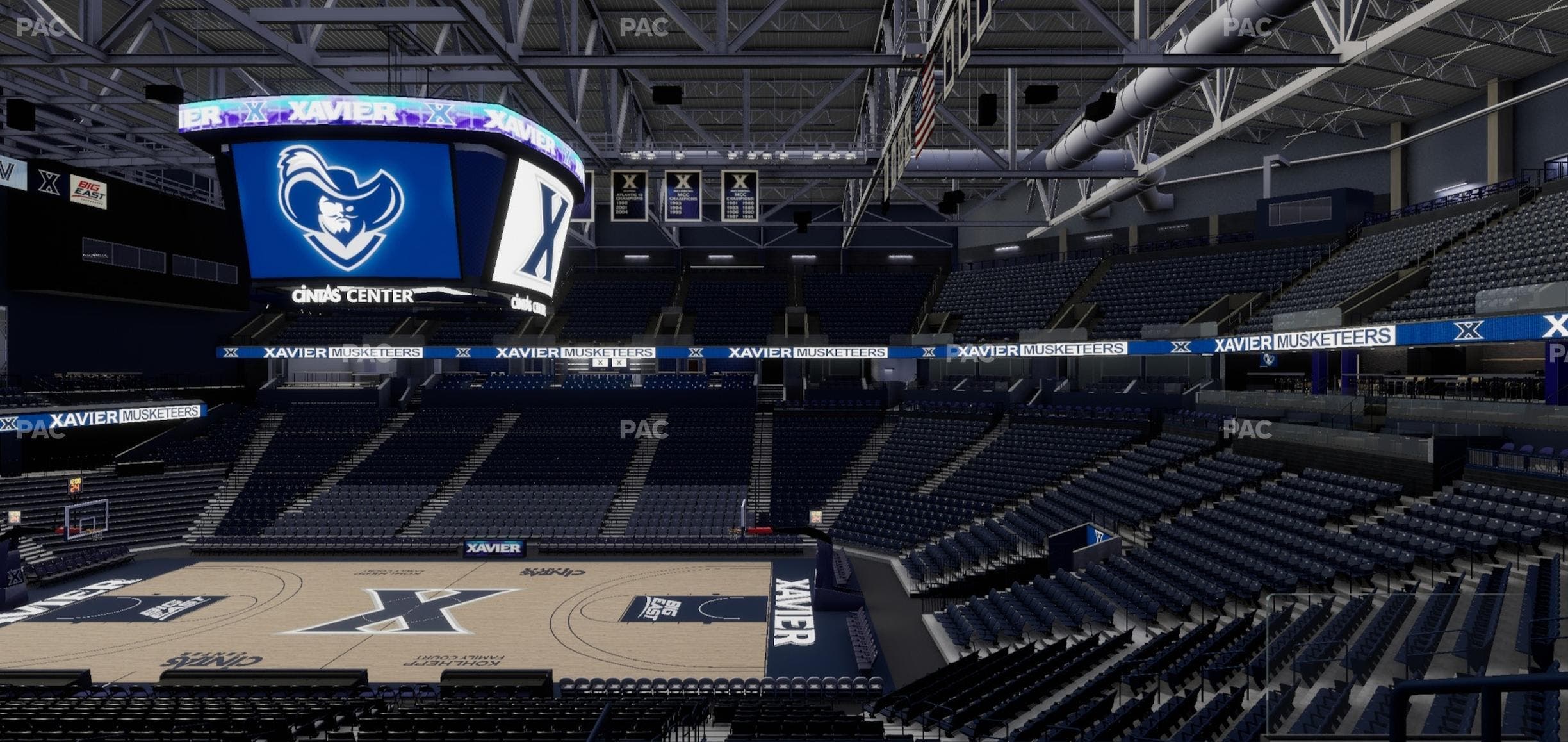 Cintas Center - Section 105 Seat View