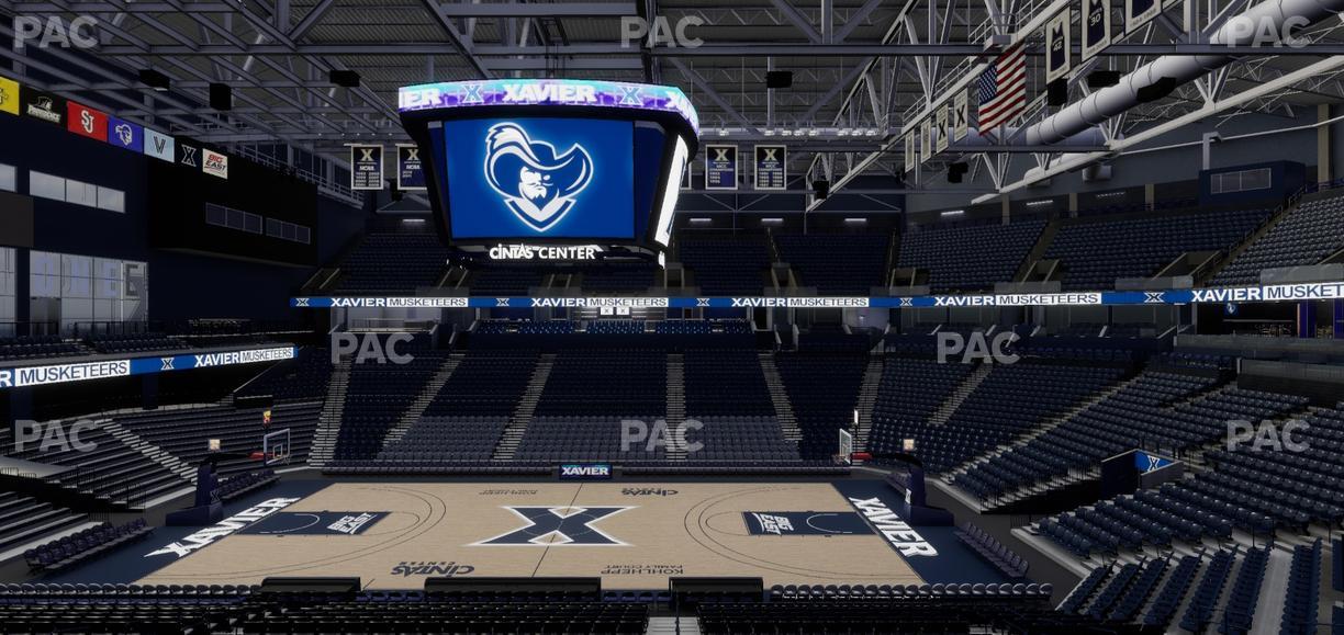 Cintas Center - Section 107 Seat View