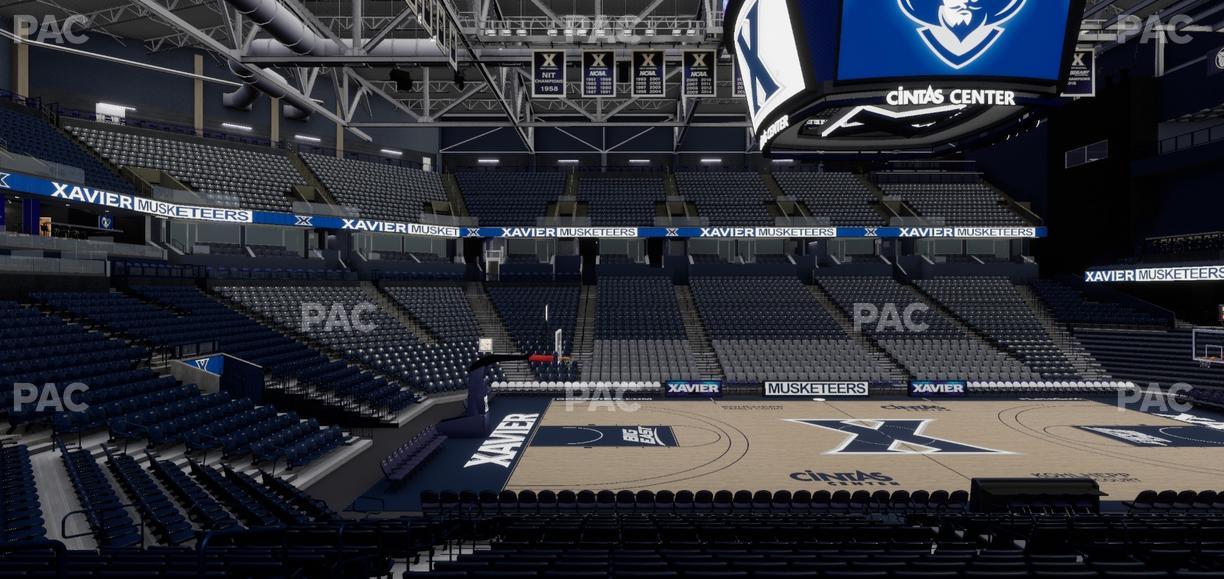 Cintas Center - Section 108 Seat View