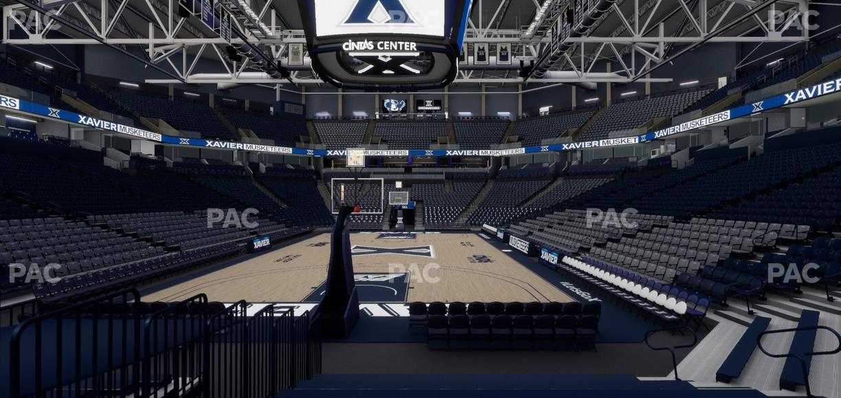 Cintas Center - Section 117 Seat View