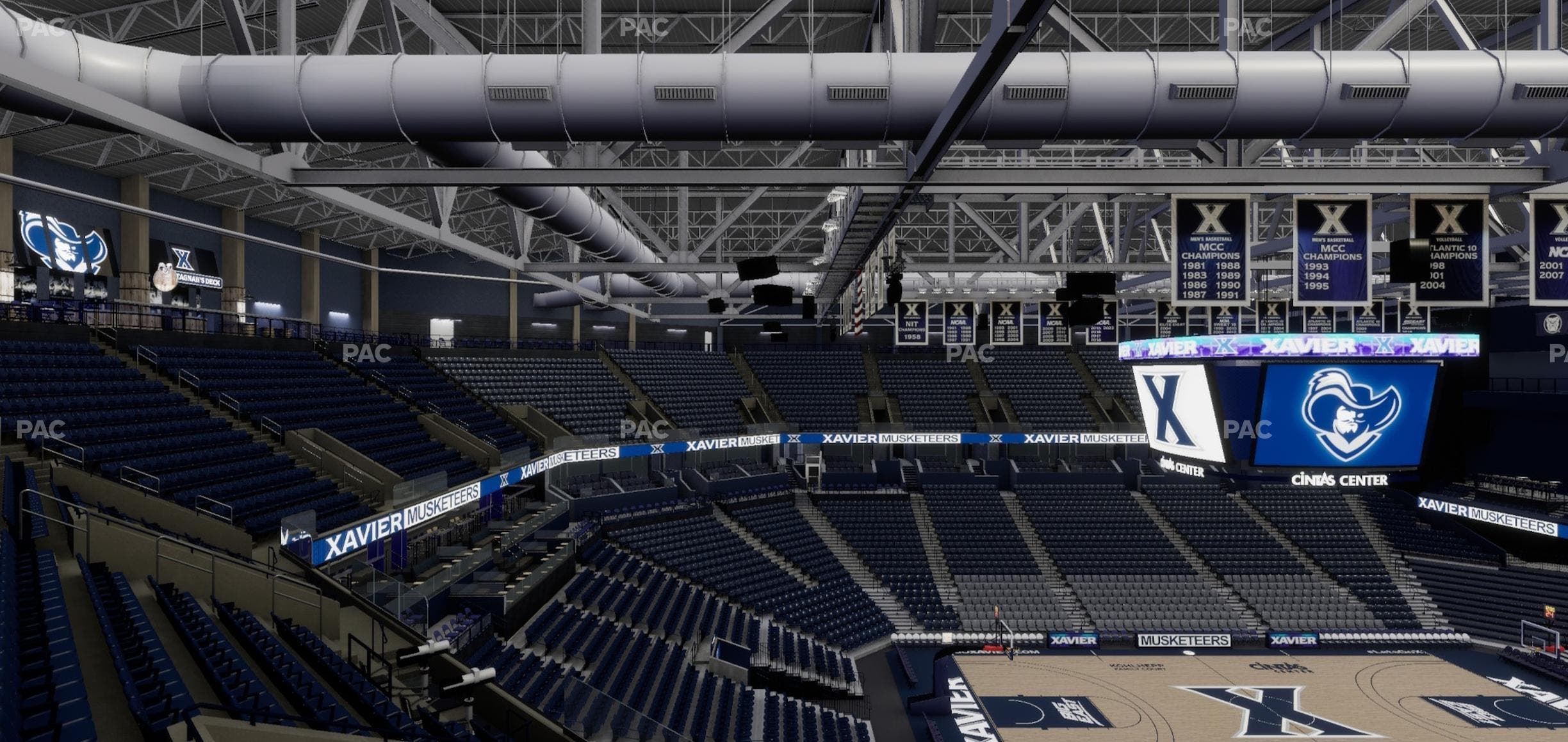 Cintas Center - Section 208 Seat View