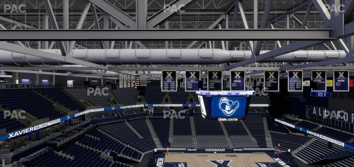 Cintas Center - Section 210 Seat View