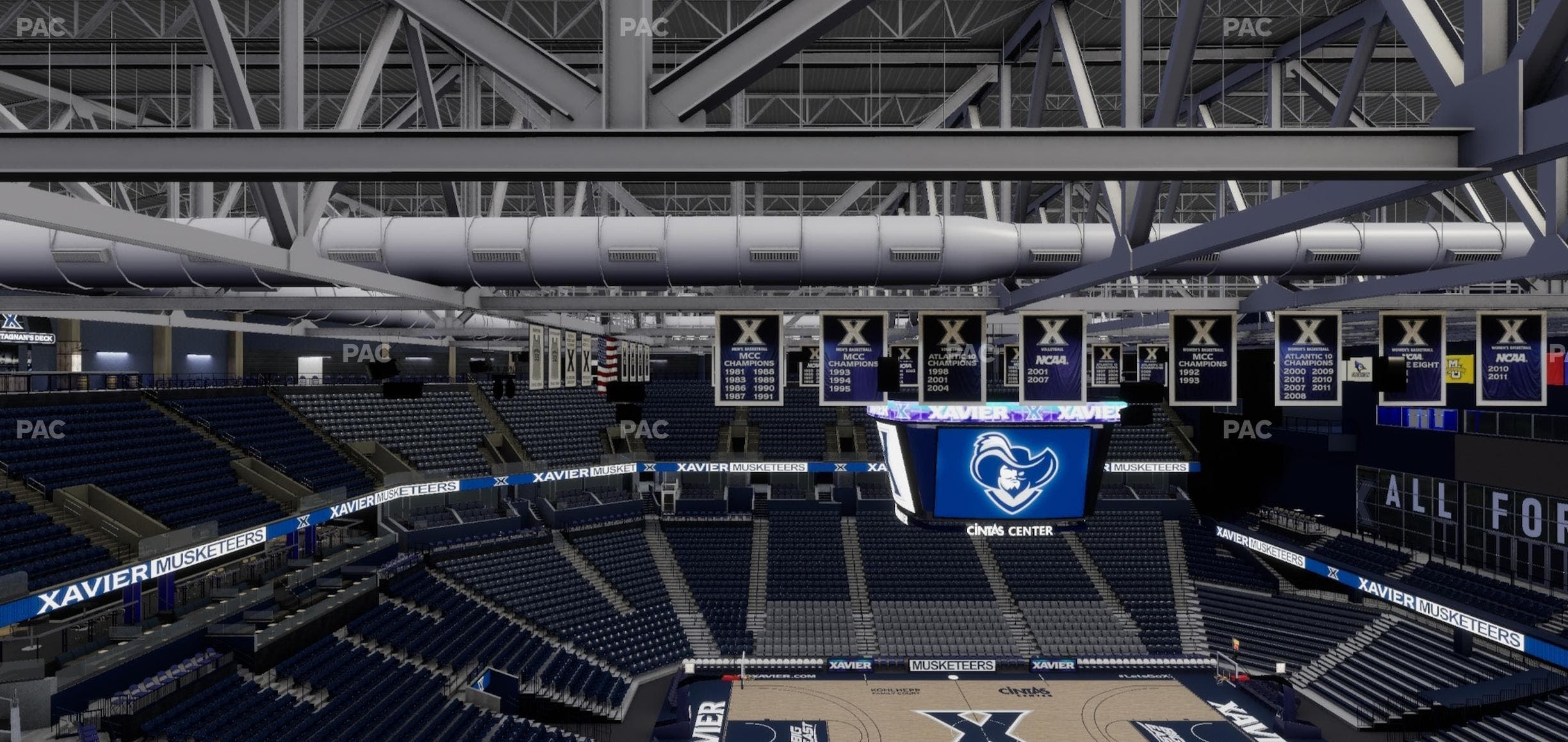 Cintas Center - Section 210 Seat View