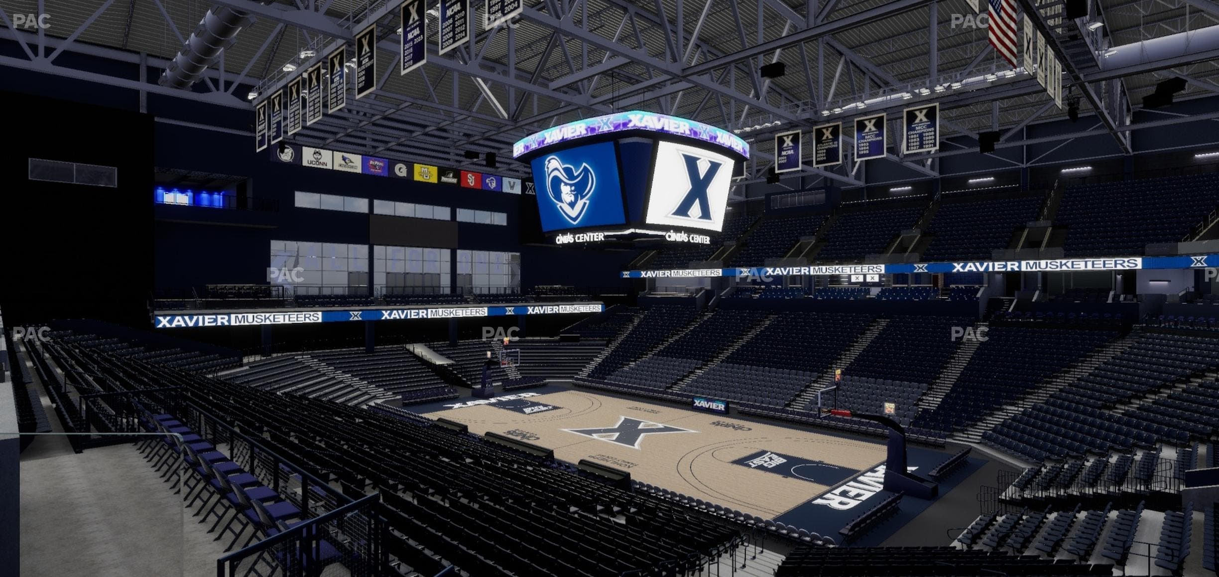 Cintas Center - Section 307 Seat View
