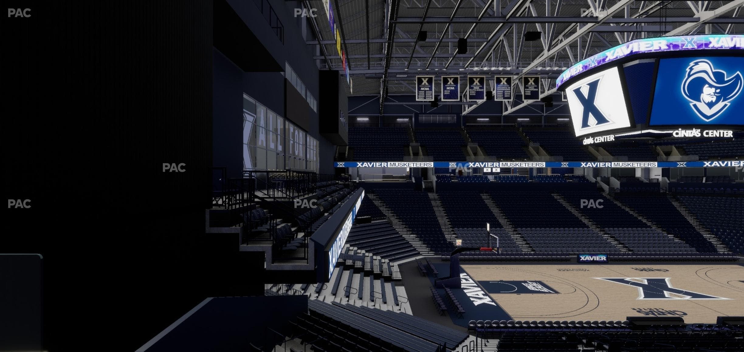 Cintas Center - Section 321 Seat View