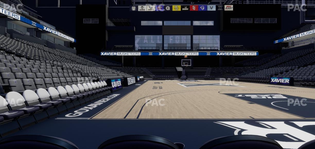 Cintas Center - Section Courtside 101 Seat View